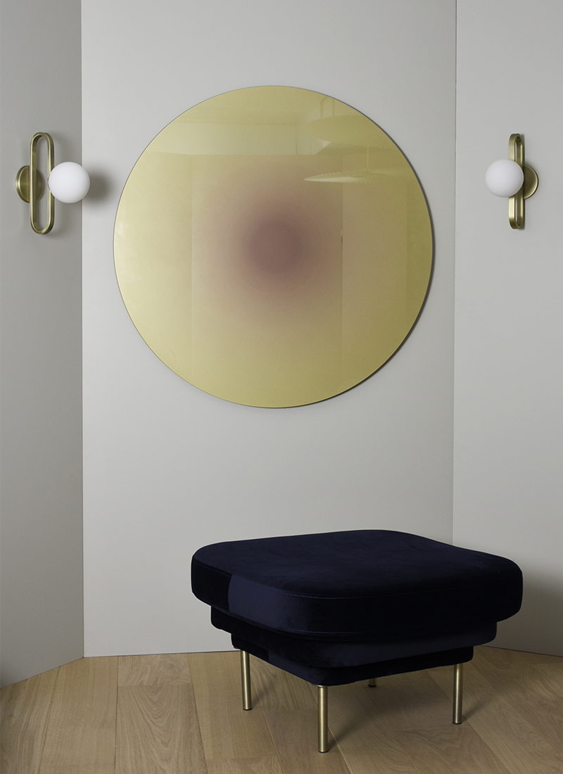 Miroir Fading - Rond - Ø 103,5 cm