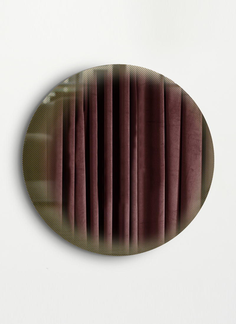 Miroir Fading - Rond - Ø 103,5 cm